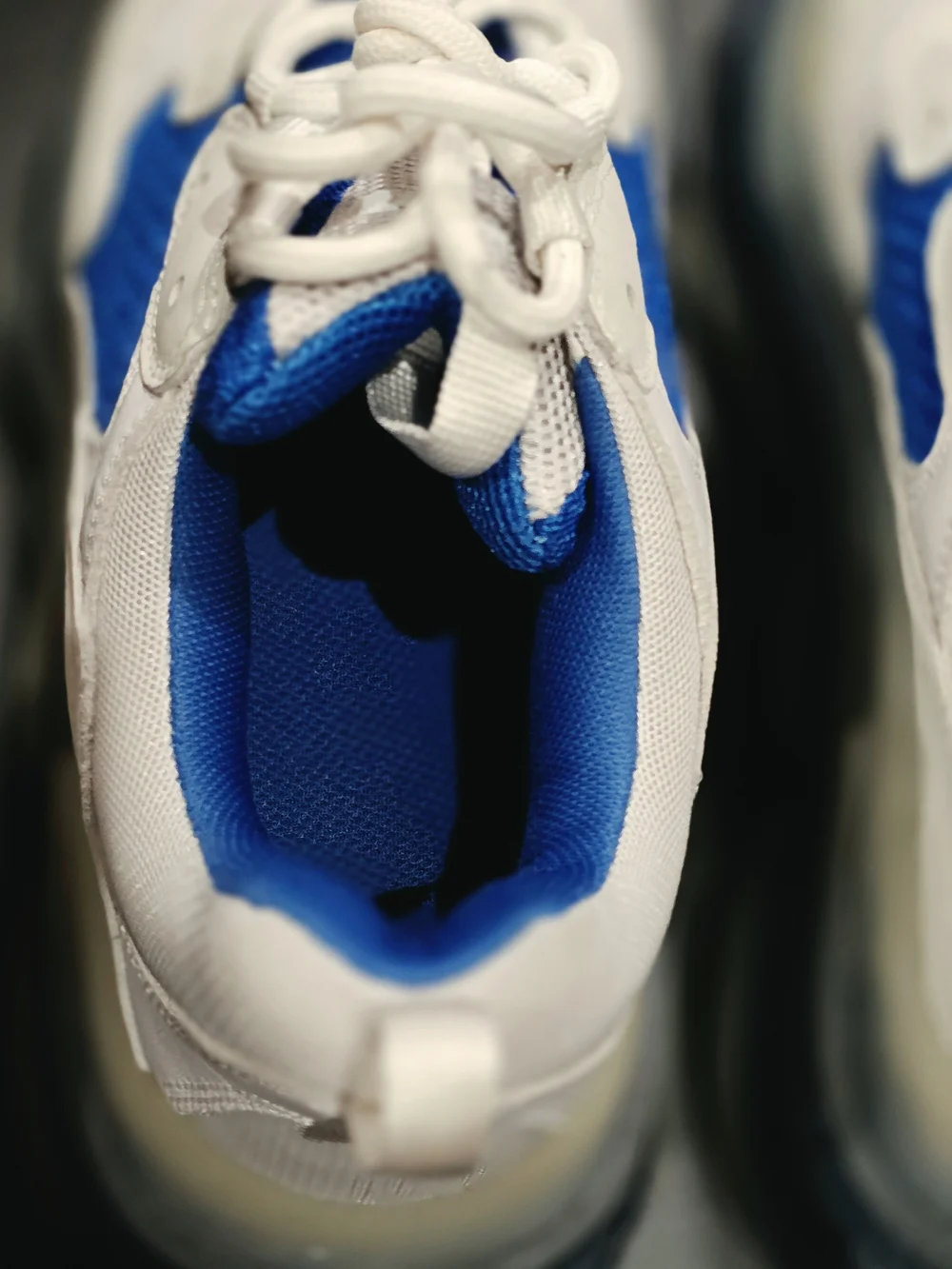 Balenciaga Triple S. White & Blue Chunky Sole Men’s Sneakers